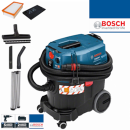 Aspirador Bosch Profissional GAS 35 L AFC c/ Limpeza Automática do Filtro - 35L (06019C3200)