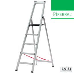 Escadote Alumínio Ferral Extra Profissional