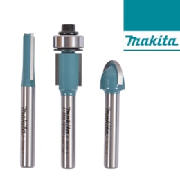 Jogo Fresas Makita 6MM - 3PCS (D-30209)