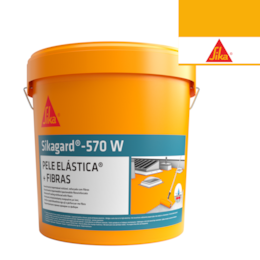 Pele Elástica + Fibras SikaGard -570W - 5KG