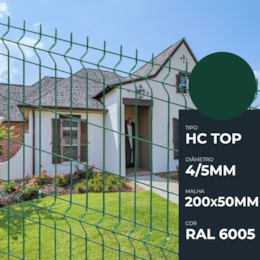 Painel Plastificado HC TOP - Verde RAL6005