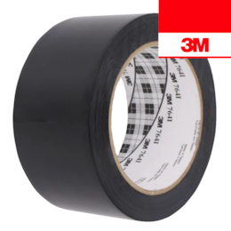 Fita Vinil 3M Preta 50MMx33MT