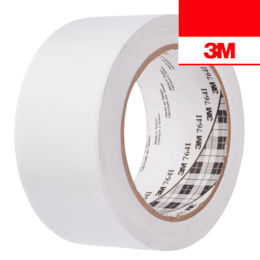 Fita Vinil 3M Branca 50MMx33MT