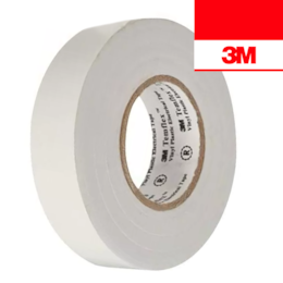 Fita Isoladora Branca 3M 155 19MMx20MT