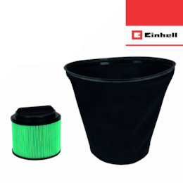 Sistema Filtro de Pó Duplo Einhell p/ Aspirador