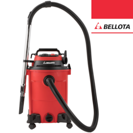 Aspirador/Soprador Bellota p/ Sólidos e Líquidos - 25L (ASL2500SE)