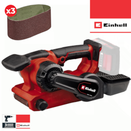 Lixadeira de Rolos Einhell TP-BS 18/457 Li BL - Solo + 3 Lixas