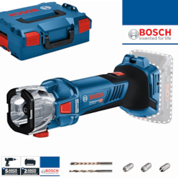 Tupia/Cortadora Bosch Profissional p/ Placa de Gesso GCU 18V-30 (06019K8002)