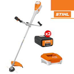 Roçadora a Bateria Stihl FSA 135 c/ Fio AutoCut C 26-2 + 2 Baterias AP 300 S 7.2Ah + Carregador
